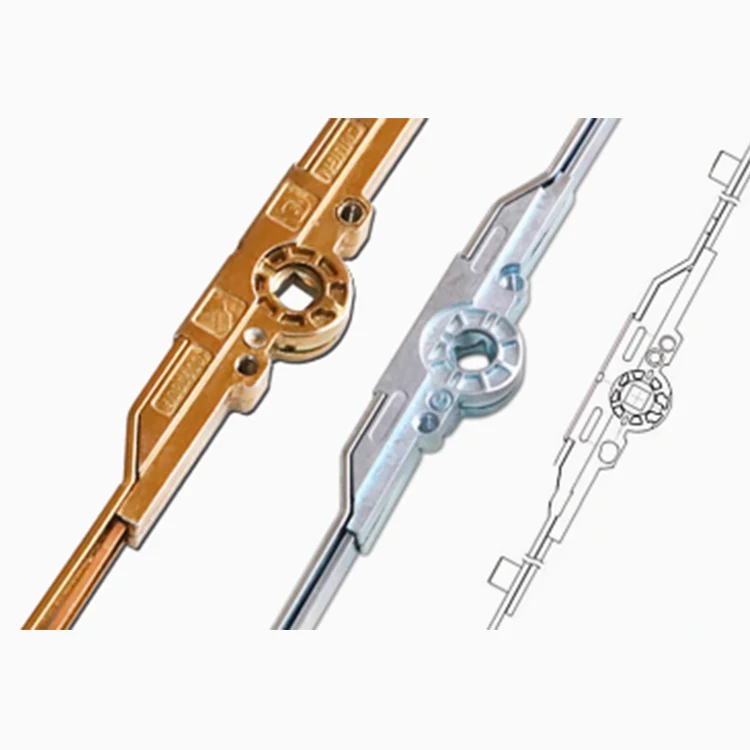 Anti-Theft and Silent Aluminum Rod Casement Window Drive Rod Anti-Theft and Silent Aluminum Rod Casement Window Drive Rod